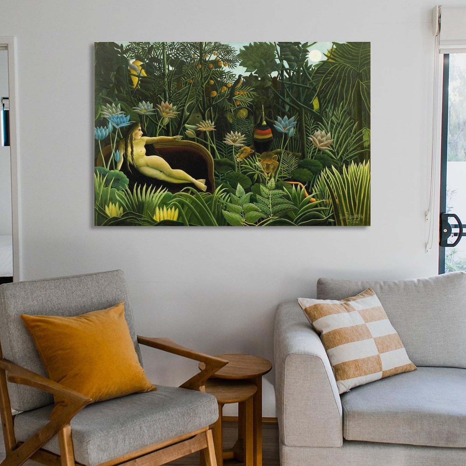 Amazon.co.jp: アンリ・ルソー（夢）ポスター 印刷 ポスター