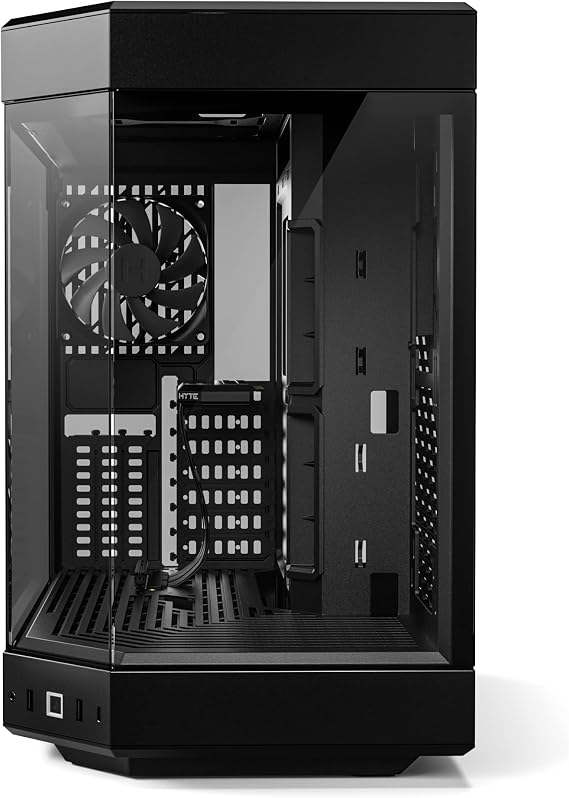 HYTE Y60 Black 3-Piece Tempered Glass Dual Chamber Mid-Tower ATX Case