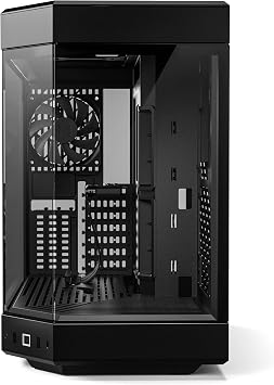 HYTE Y60 Black 3-Piece Tempered Glass Dual Chamber Mid-Tower ATX Case