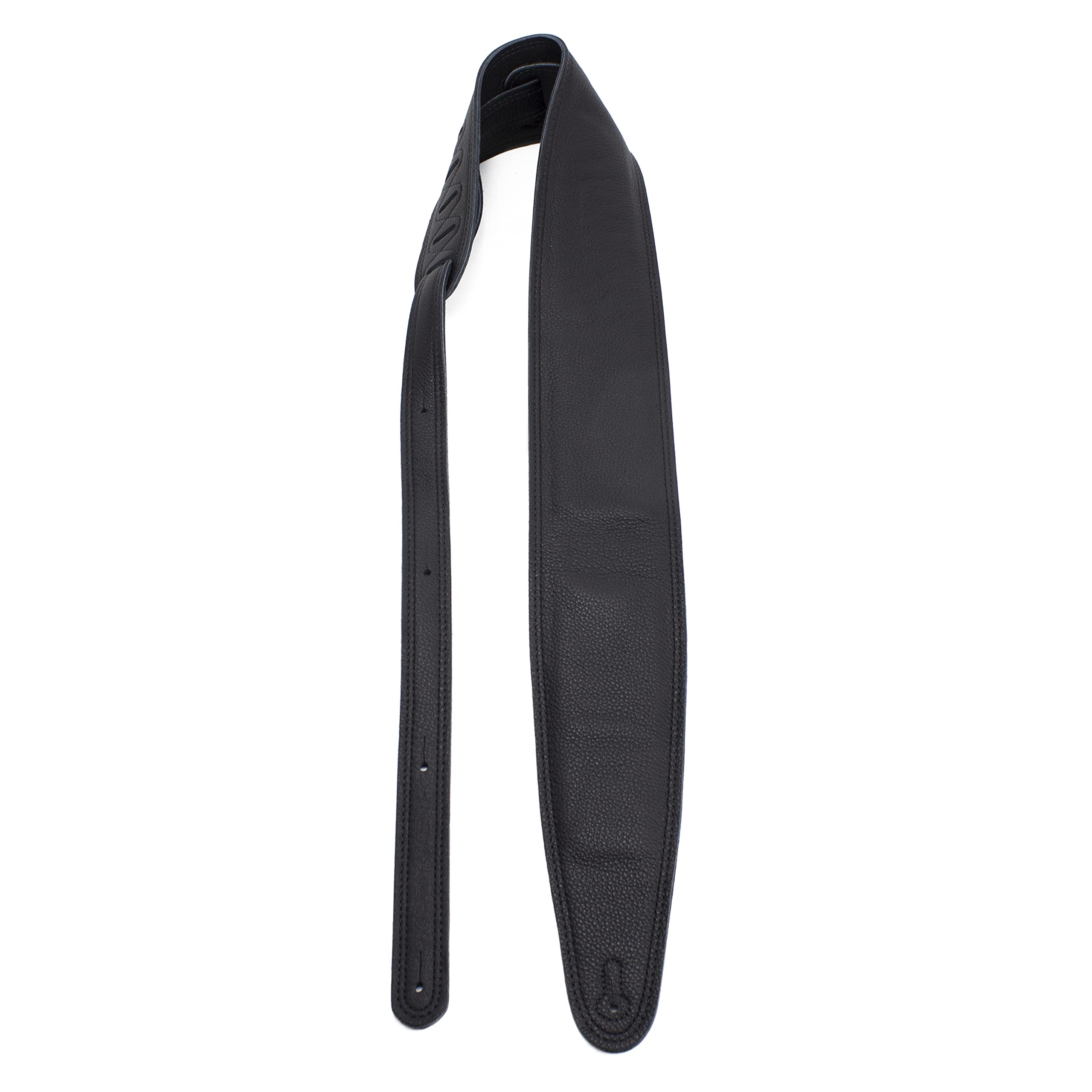 Perri's Leathers Ltd. - Correa de guitarra - Cuero - Acolchado - Ajustable - Para guitarras acústicas/bajas/eléctricas - Fabricada en Canadá