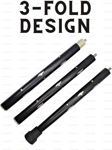 Miniatura 6 de Handicrafts - Bastón de mano hecho a mano de latón macizo negro antiguo (estilo VII)