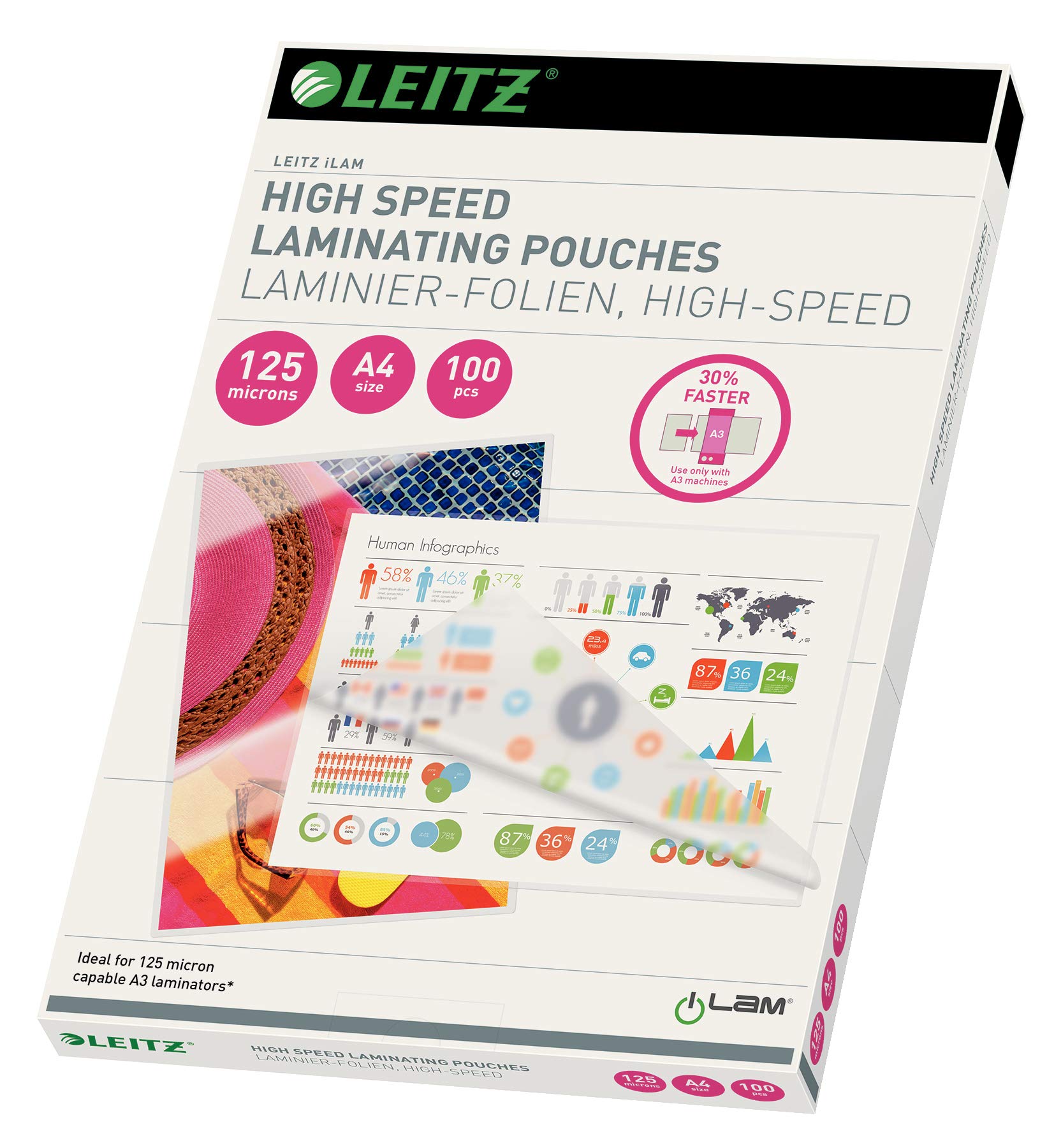 Image of Leitz ILAM Touch A4 Turbo scanner at Amazon