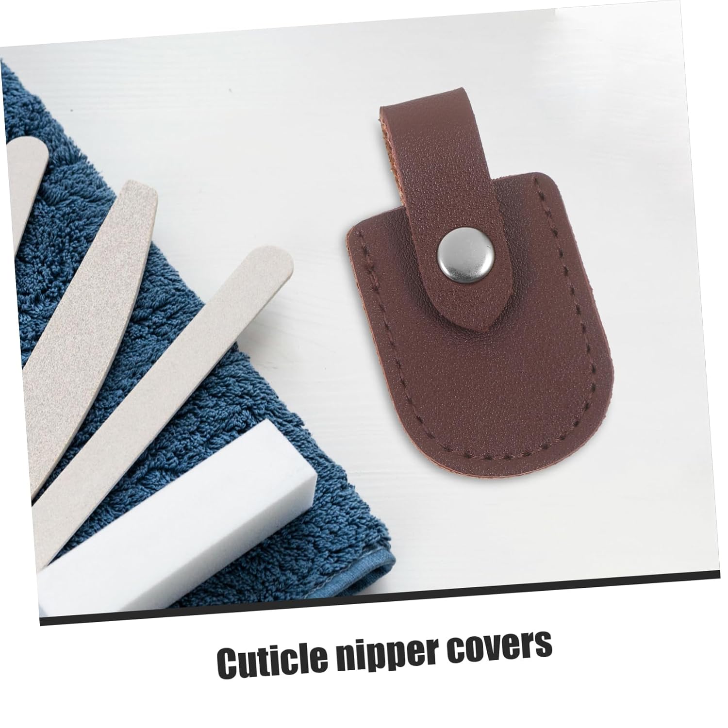 3pcs Nail Cutter Protective Cover Cuticle Scissor Covers Manicure Tool Handle Sleeve