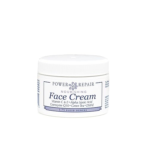 Crema facial antioxidante antienvejecimiento Power Repair de alta potencia antioxidante colágeno que impulsa el cuidado facial natural de la piel