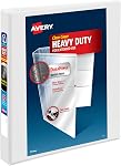 Avery Nonstick Heavy-Duty EZD Reference View 5 Inch White Binder (79106)