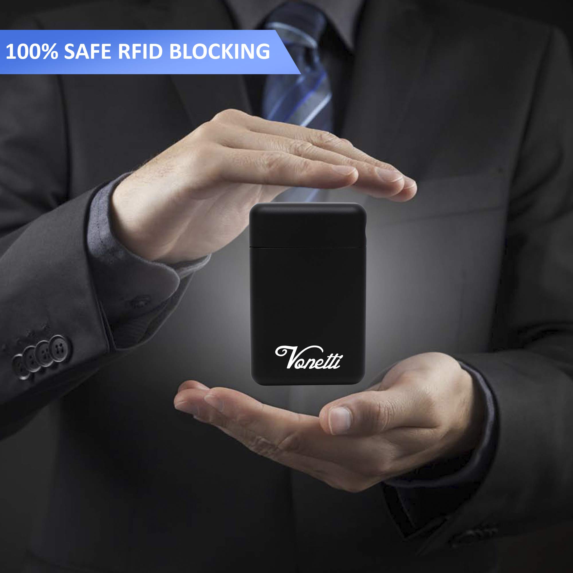 Blocage Clé Voiture Boîte Faraday VONETTI - Protection Anti-piratage Clés  Voiture Et Crypto Sécurité Voiture Crypto