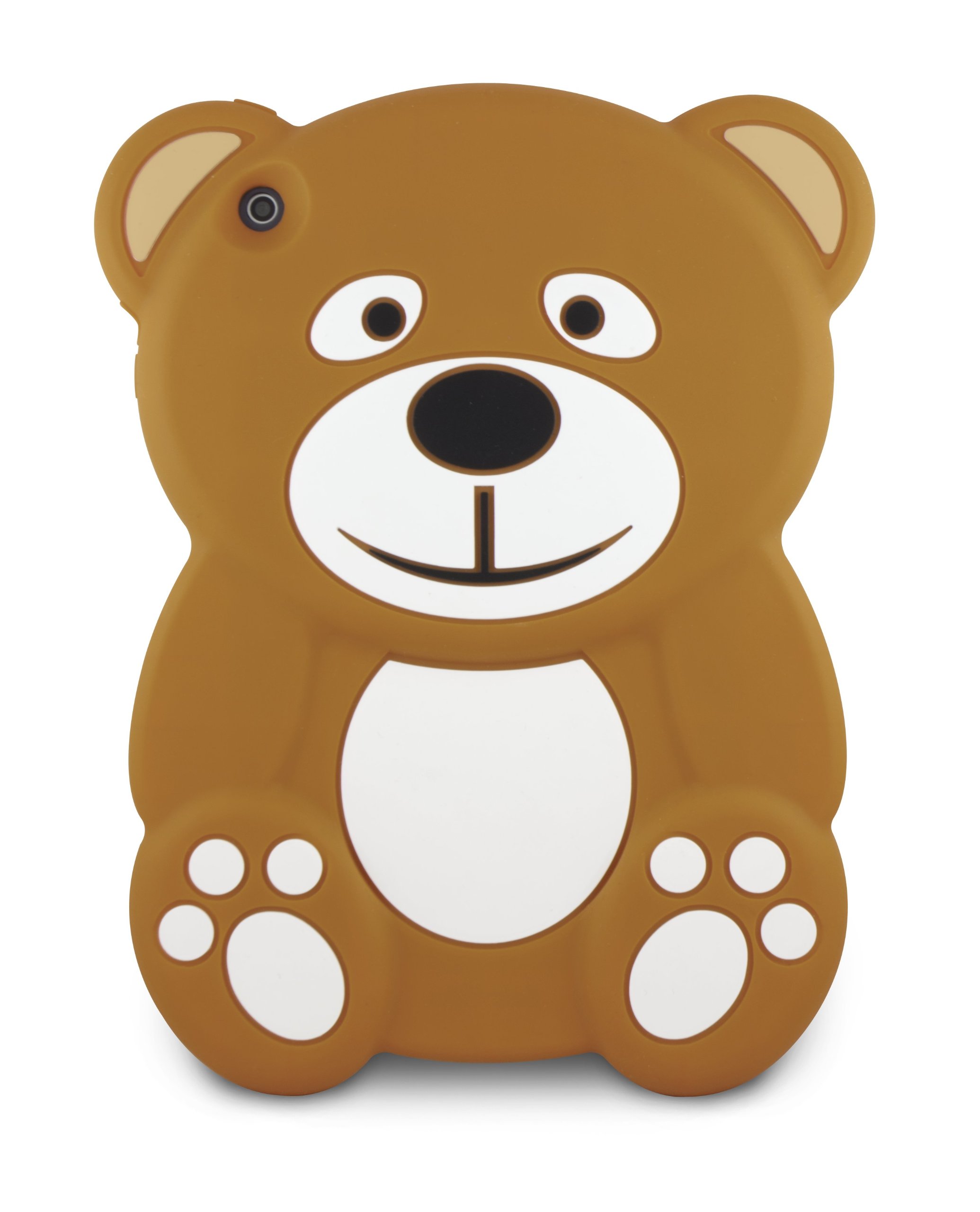 iConnect Kid Covers: Silicone Animal Case for iPad mini - Bear