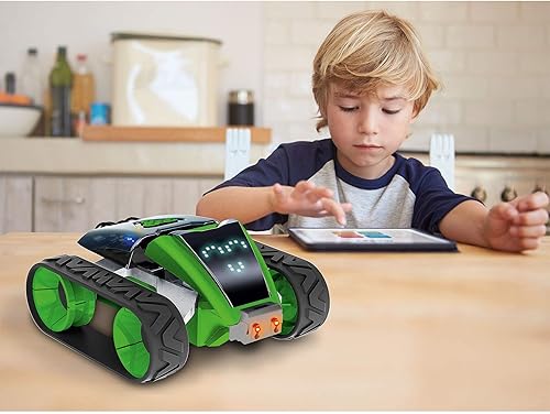 Miniatura 4 de Play Visions Kit de robot de juguete para construir y programable para niños, da vida a Mazzy. Crea un modelo interactivo de vehículo Android o