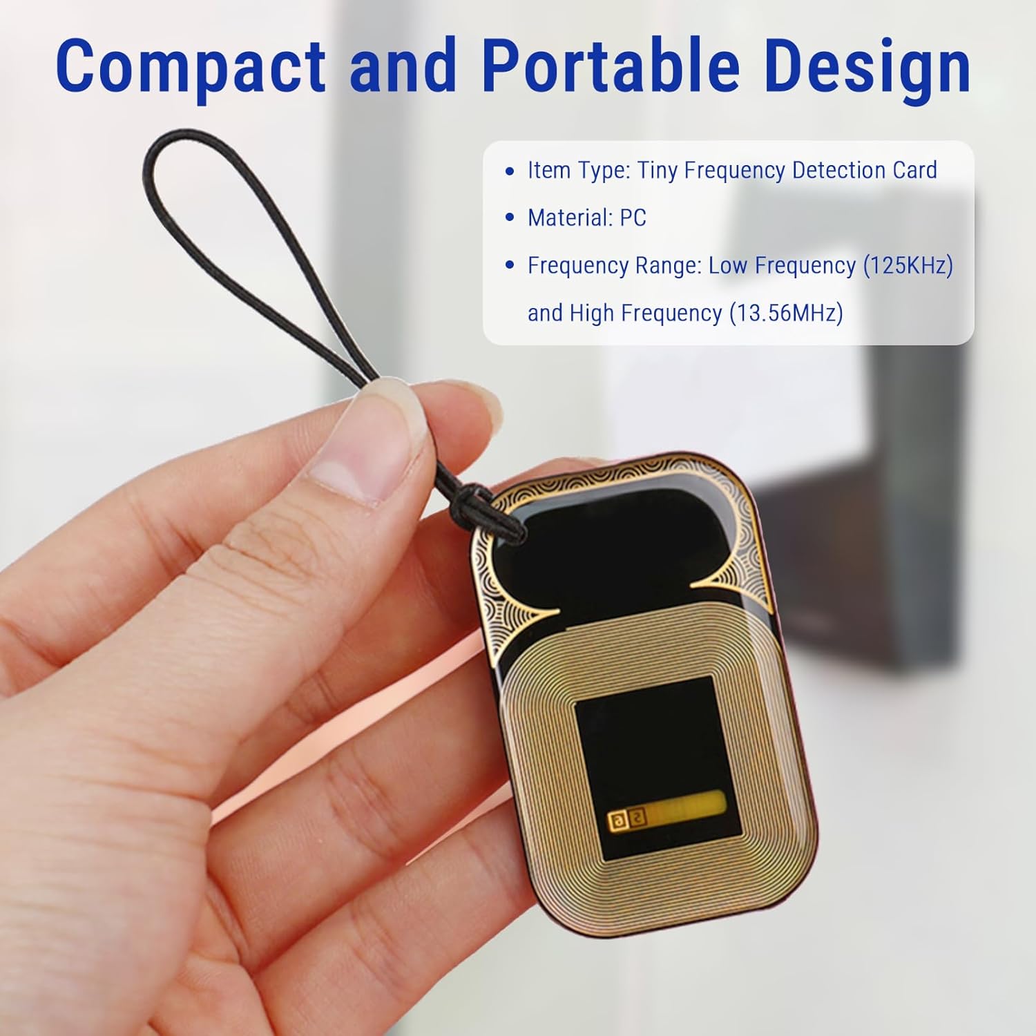 Amazon.com: CHEOTIME Portable RF Field Detector Card, 125KHz 13.56