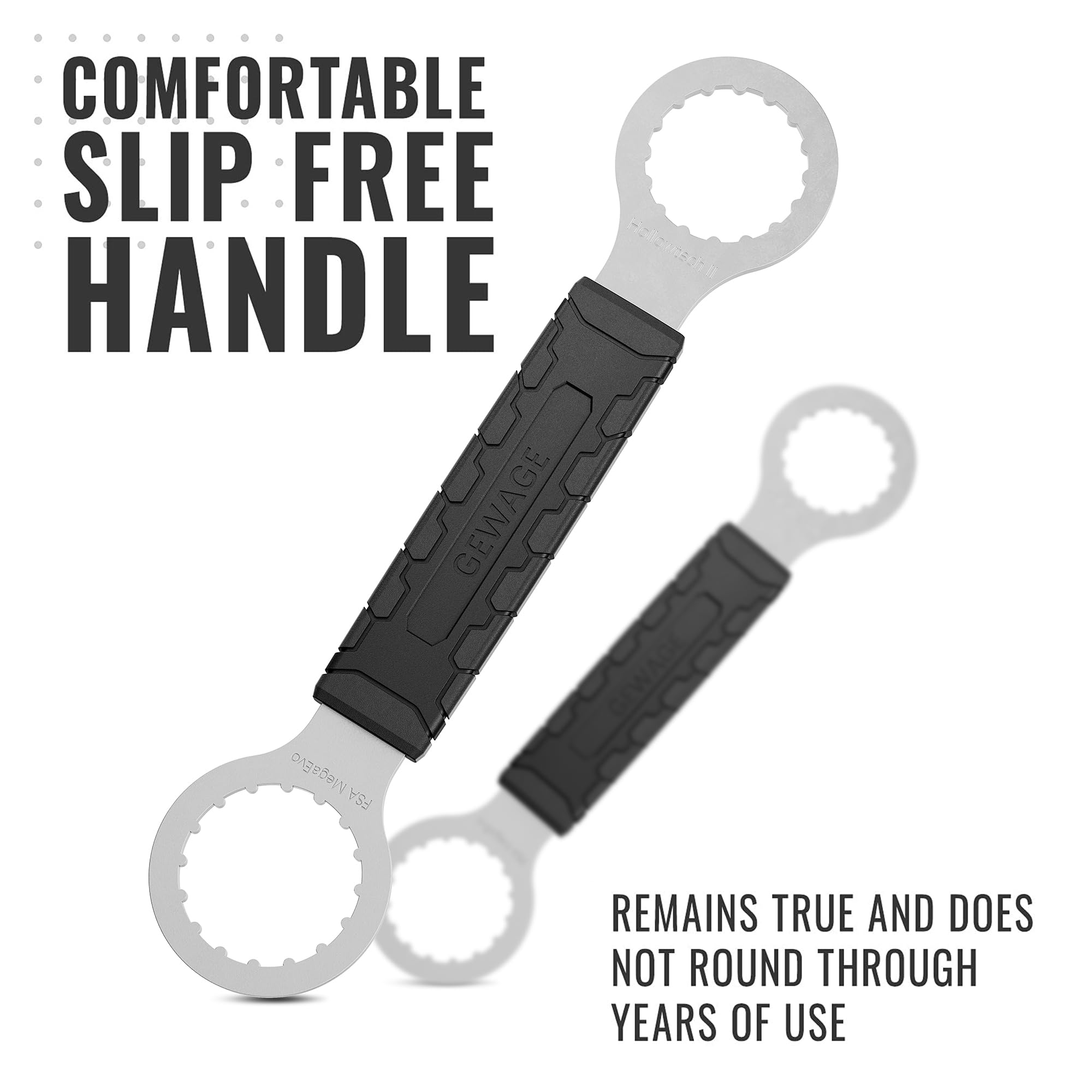 GEWAGE Attrezzo Per Bicicletta Centerlock - Chiave A Pedale Professionale Per Manutenzione Freni E Movimento Centrale - Foto 3