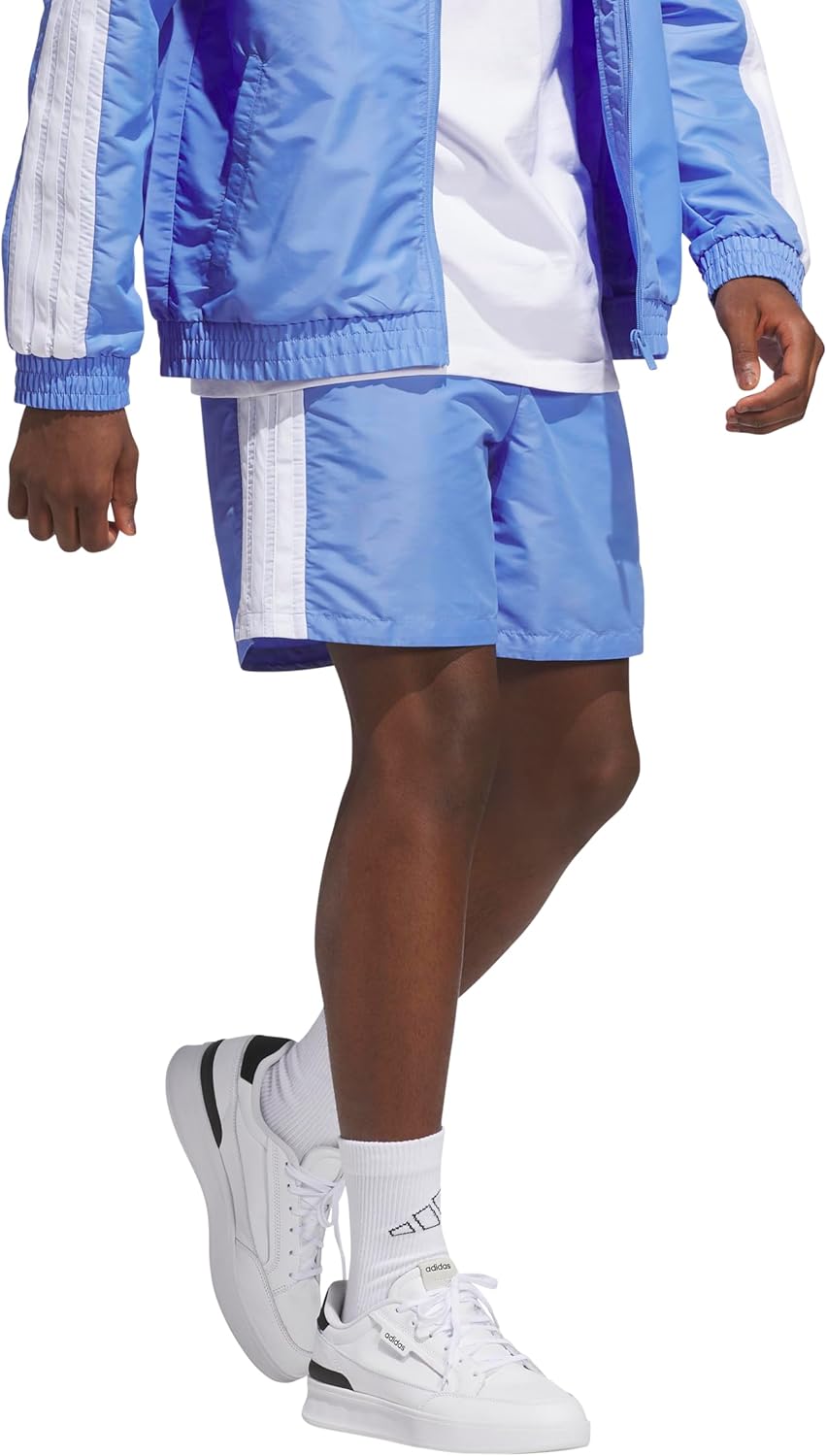 adidas Men's Pretty Tough Satin Shorts - Image 3