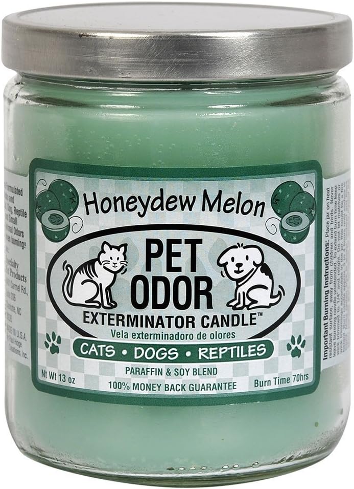 Pet Odor Exterminator Candle Honeydew Melon