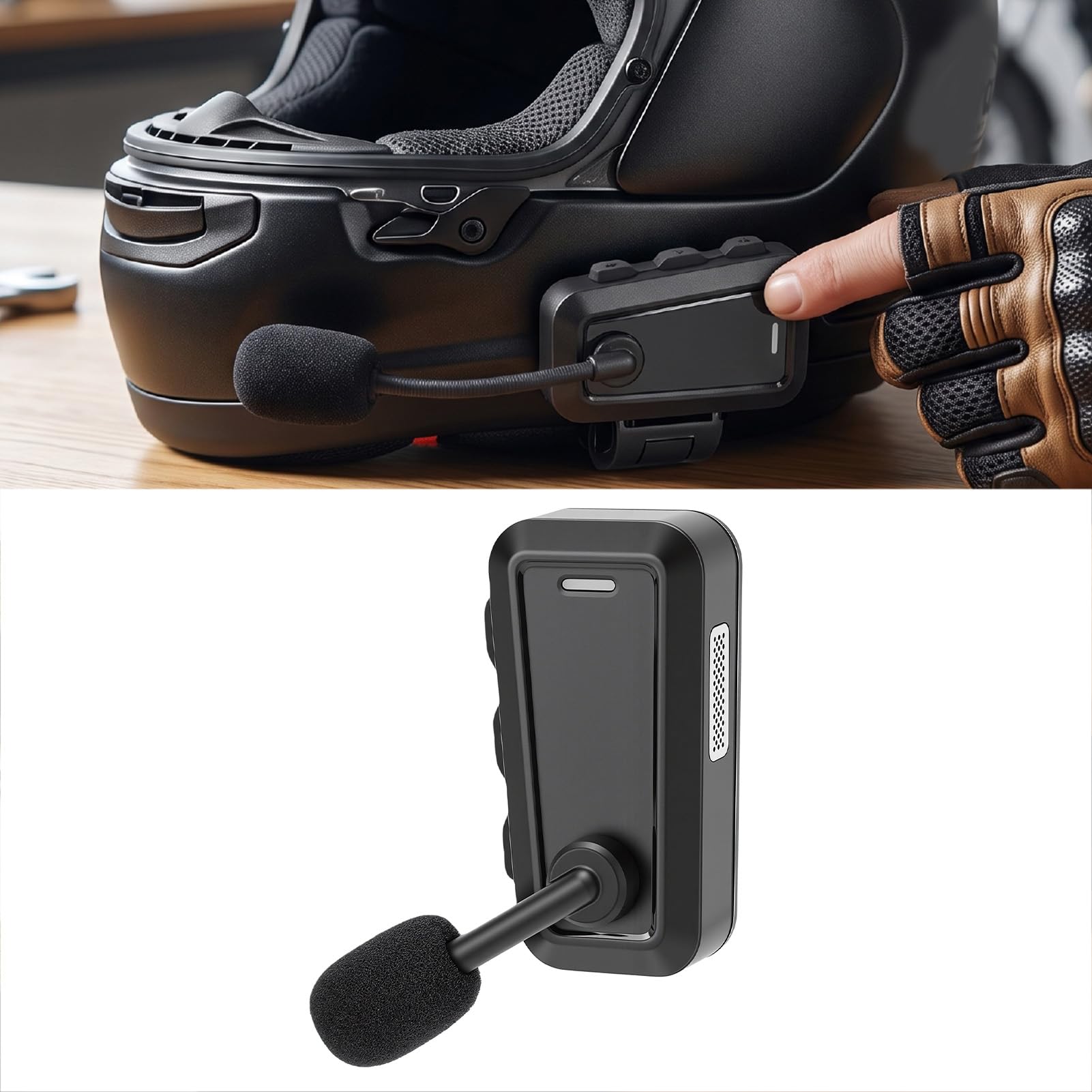 Dpofirs Casco Bluetooth Auricolare, Design a Clip
