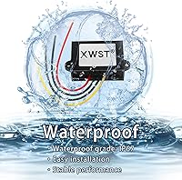 Vista 5 de Regulador de voltaje DC de 12 V a 13.8 V 5 A, 9 V-13 V a 13.8 V, módulo elevador, convertidor de impulso, adaptador de alimentación impermeable