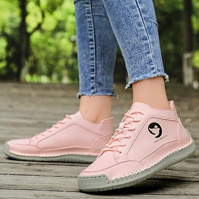 Comfortable Orthopedic Sneakers Women’s Handmade Orthopedic Comfy Shoes Soft Comfort Slip On Loafers