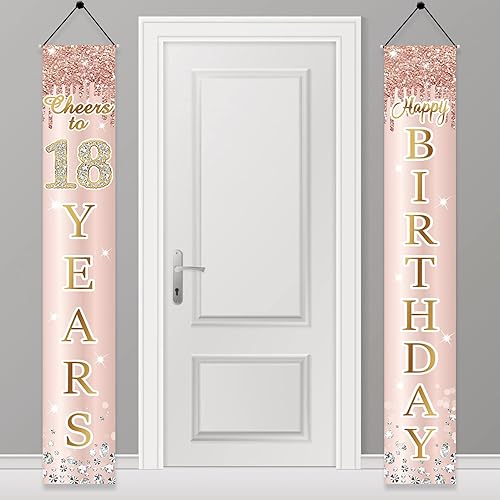 Vista 32 de Decoración de cumpleaños número 13 para niñas, cartel de feliz cumpleaños de 13 adolescentes, suministros para fiesta, telón de fondo de cumpleaños