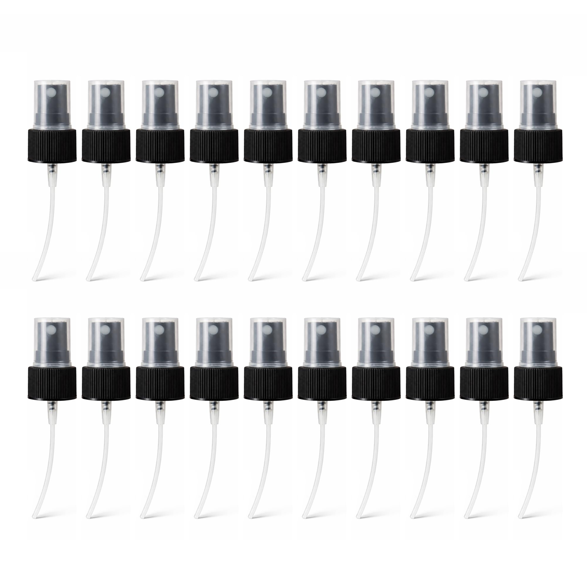 Spray Pump Set (Pack of 20) with Protective Caps – Fine Mist Spray Pumps for Bottles | Leakproof & Reusable for Skincare, Perfume & DIY Use-image-31