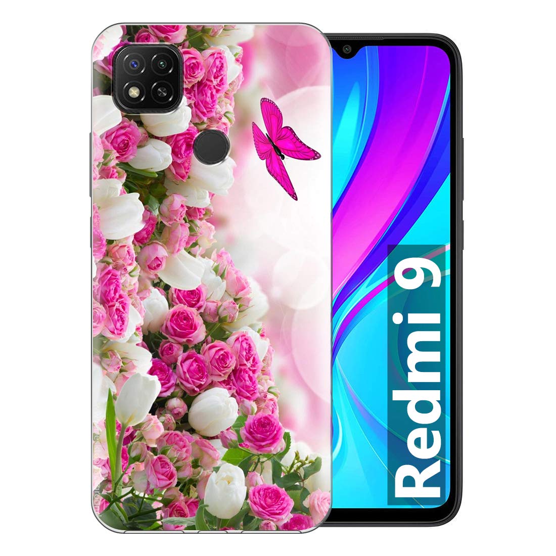 Fashionury Silicone Soft Designer Printed Back Cover for Poco C31 / Mi Redmi 9 / Redmi 9 Activ -P050 (B08KHGC2YY) Amazon Price History, Amazon Price Tracker