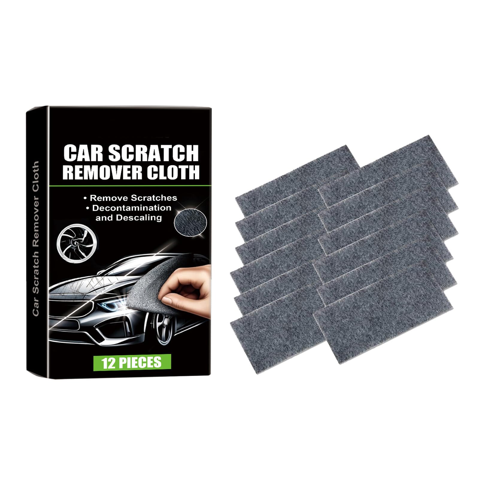 Kalttoy Car Scratch Remover Cloth for Repairing Car Scratches Cloth Surfaces Paint Scratch Removal