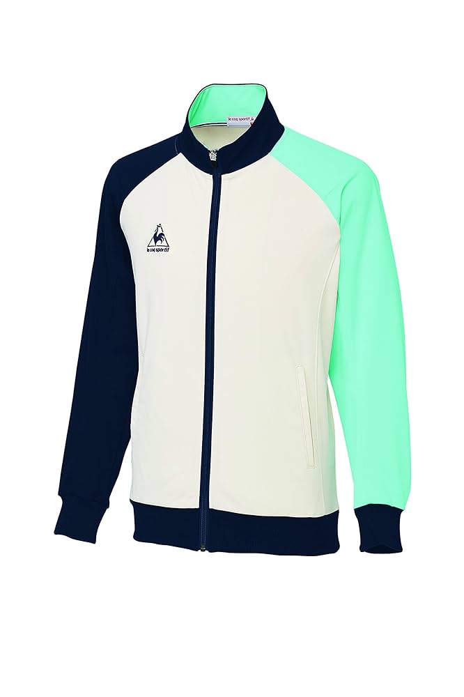 ルコックゴルフ◆ジップアップ ストレッチ ジャケット エメラルドグリーン L ルコックゴルフ◇ジップアップ ストレッチ ジャケット