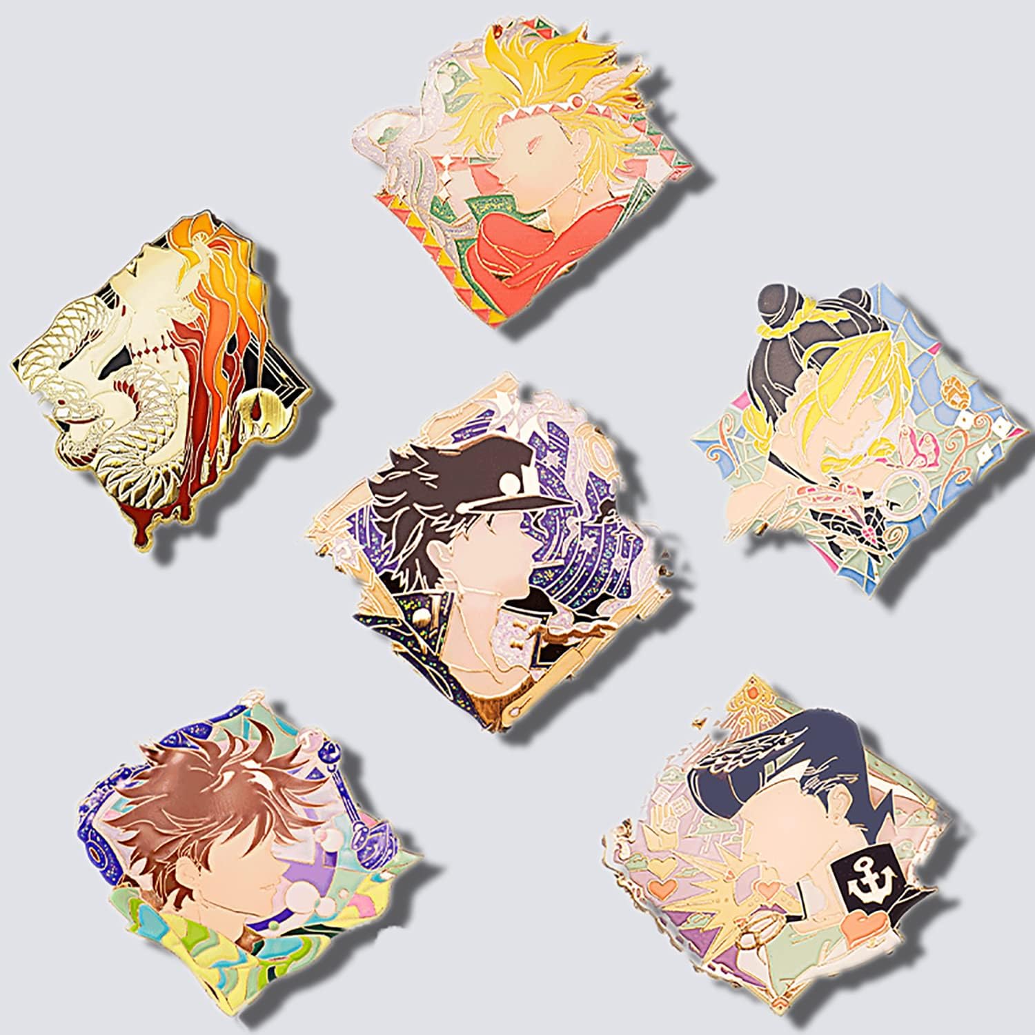 ジョジョ JOJO 空条徐倫 缶バッジ ウエハース スカイツリー - メルカリ