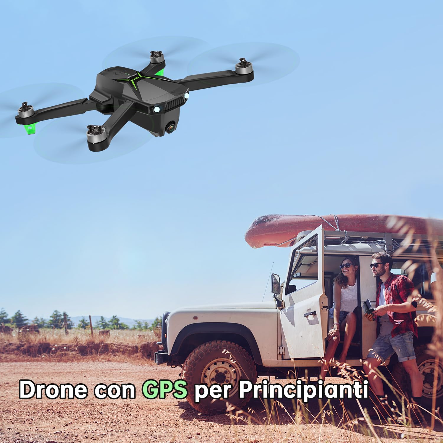 Loolinn | Drone con Telecamera 4K come Regalo per Principianti, <250g, 50 Minuti di Volo, Foto in 4K,Video in 2K, Ritorno Intelligente con GPS, Certificazione Approvata C0, Regalo per Uomini