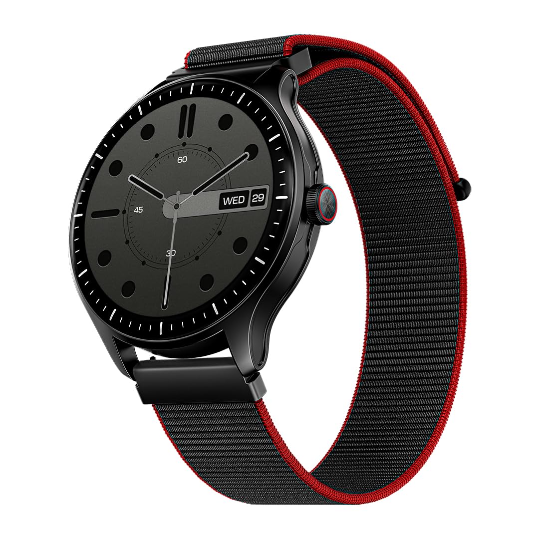 boAt Valour Watch 1 GPS, Advanced X2 Chip,6-Axis Motion 360° Tracking Sensor,15 Days Battery,1.43" AMOLED Display w/Gorilla Glass, AI Based Auto Gym, GPS, Smart Watches for Men & Women (Fusion Black)-picture-17