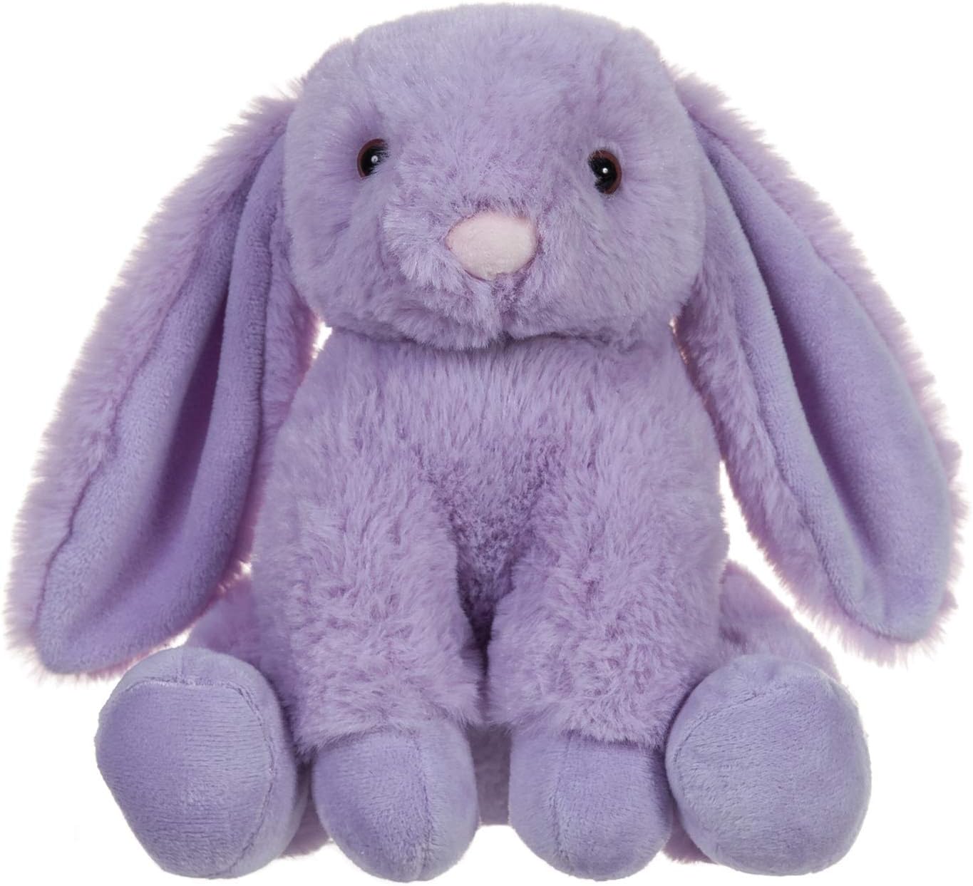 Plush Rabbit 20cm - Rabbit Shaped Toys for Girls, Children and Babies - Soft Stuffed Animal for Games and Gifts - Plush Animals - Purple Rabbit