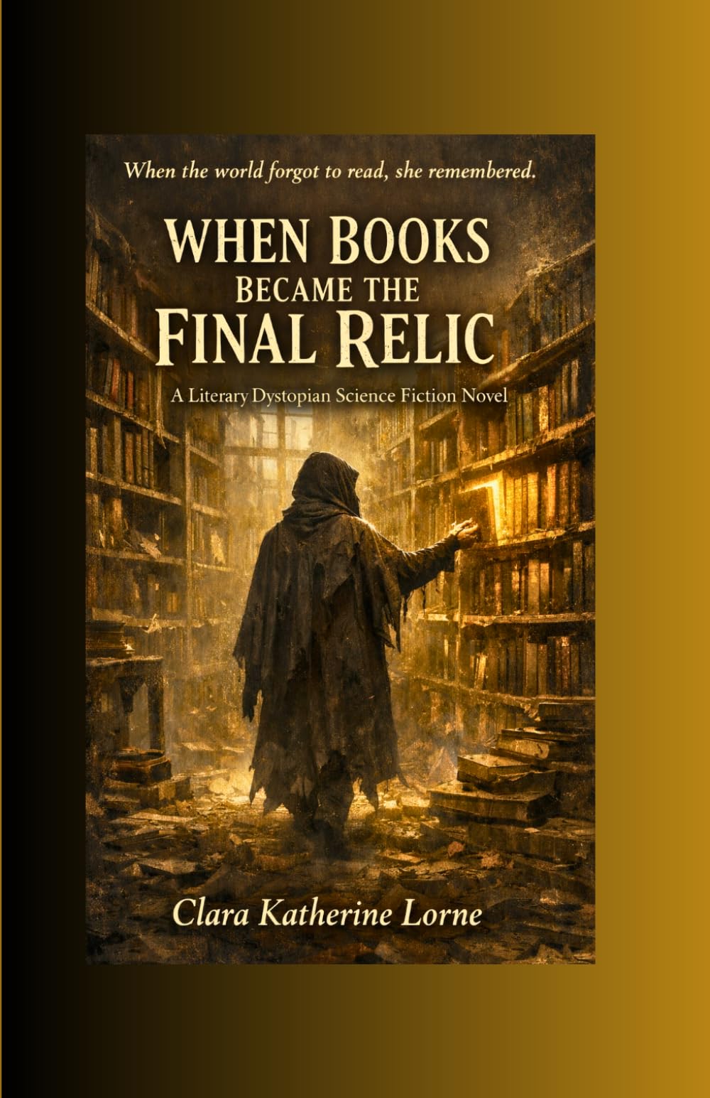 When Books Became the Final Relic: A Literary Dystopian Science Fiction Novel