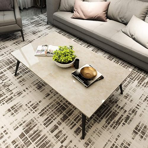 Miniatura 4 de LACHEERY Papel tapiz de mármol beige de 12 x 317 pulgadas, papel de contacto de mármol para encimeras, papel de contacto impermeable para encimera,