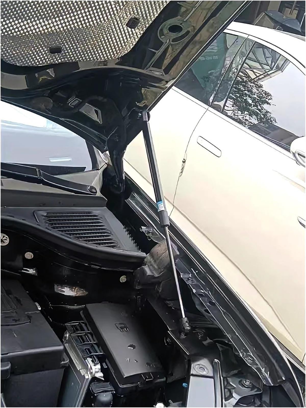 Motorhaubendämpfer Für VW T-CROSS 2019-2026 Refit Haube Gas Frühling Stoßdämpfer Strut Bars Unterstützung Stange Dämpfer Schocks Lift Unterstützt motorhaube
