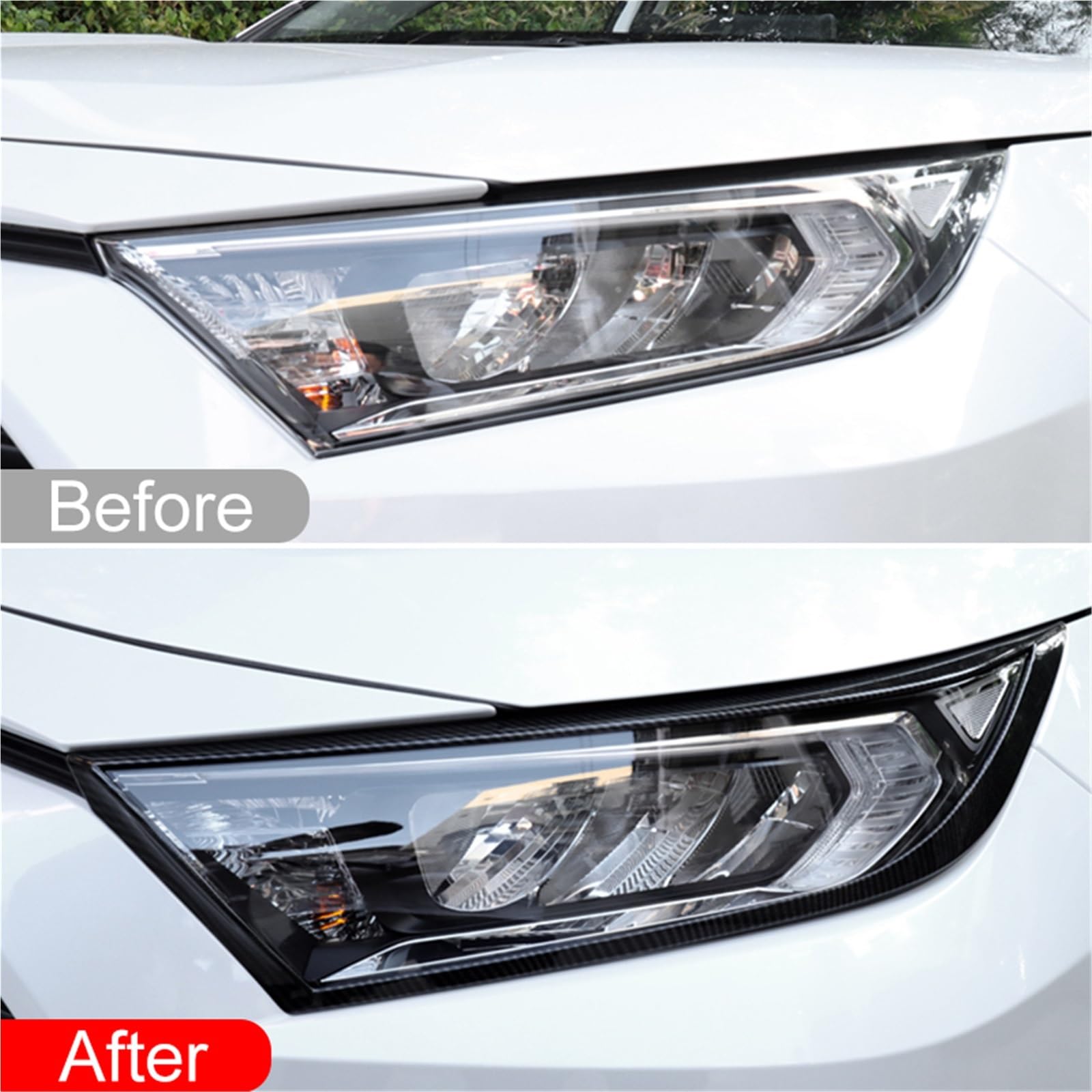 Reflektor powieka osłona Dla Toyoty RAV4 XA50