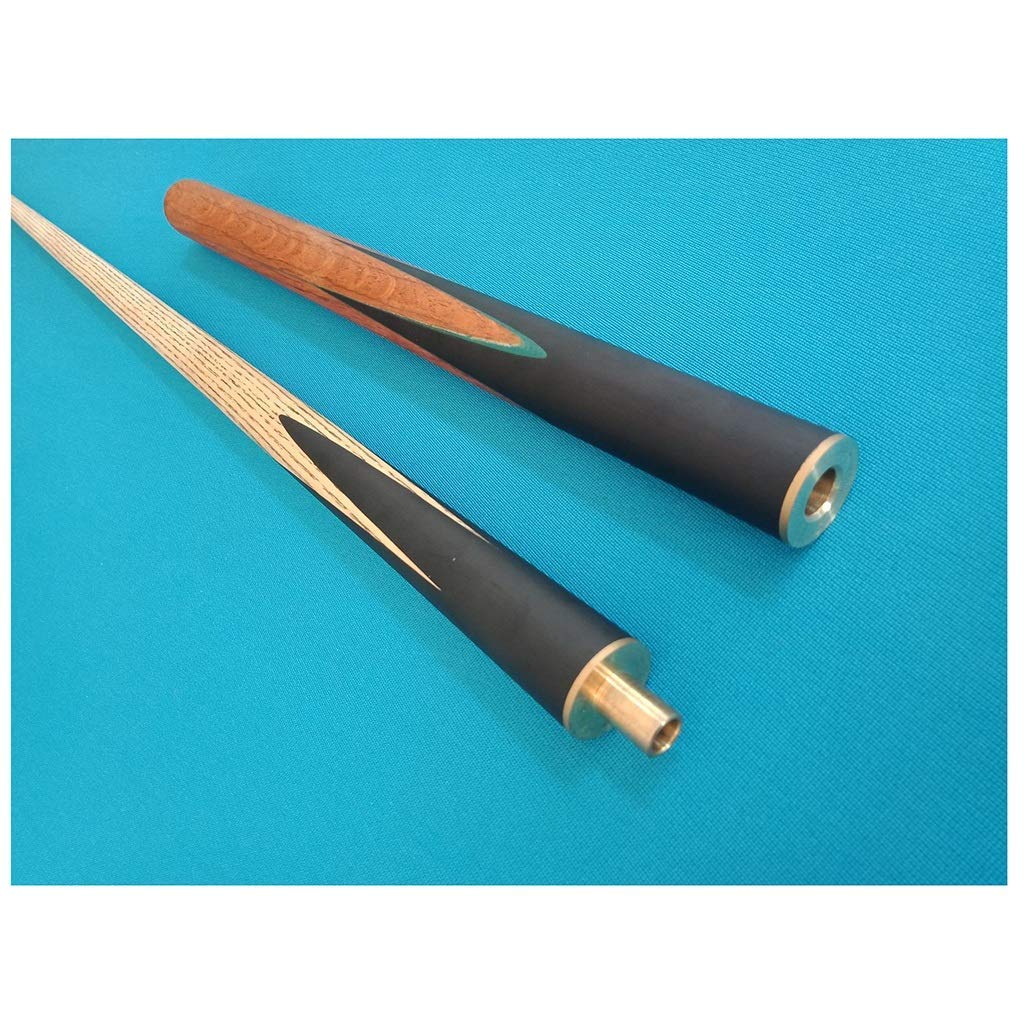 Queue de billard 3/4 articulée en chêne 152cm pour snooker et pool