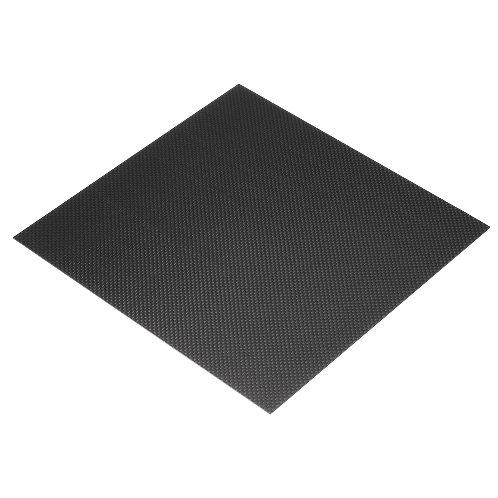 QUARKZMAN 3K Lastra In fibre Di Carbonio Pannelli 240 x 240 x 1mm Lastra In fibre Di Carbonio Laminato Lucido Tessuto Liscio Pannelli Flessibili Per Aeromodelli, Modellini Auto, Ricambi Auto