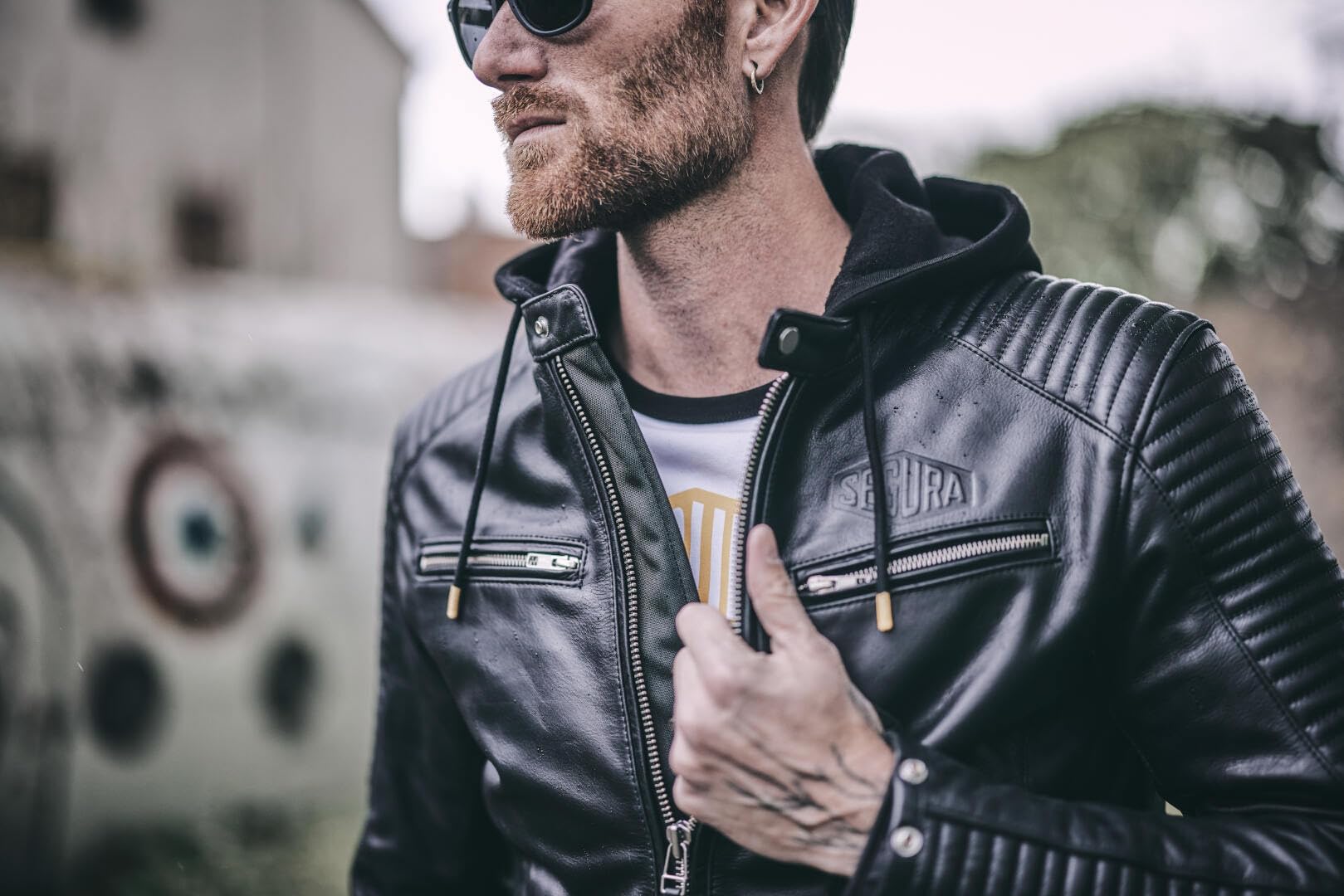 Segura Dorian 2 Skórzana kurtka motocyklowa, czarny, 2XL