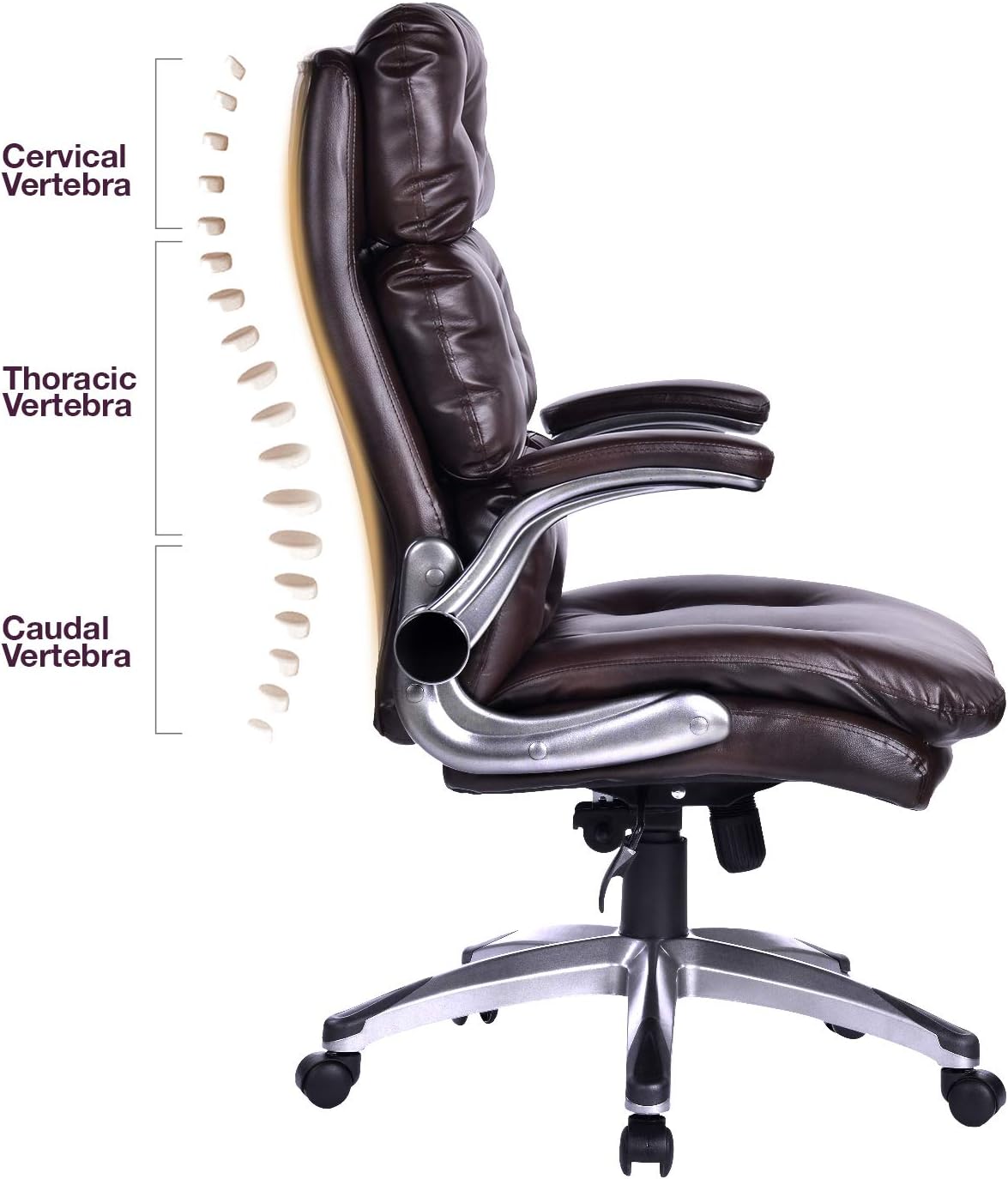 Buy Bosmiller Office Chair High Back Leather Executive Computer Desk Chair Adjustable Tilt Angle And Flip Up Arms Swivel Chair Thick Padding Ergonomic Desk Chair Lumbar Support Office Chair Online In Indonesia B08x287hjv Buy Bosmiller Office Chair High Back Leather Executive Computer Desk Chair Adjustable Tilt Angle And Flip Up Arms Swivel Chair Thick Padding Ergonomic Desk Chair Lumbar Support Office Chair Online In Indonesia B08x287hjv