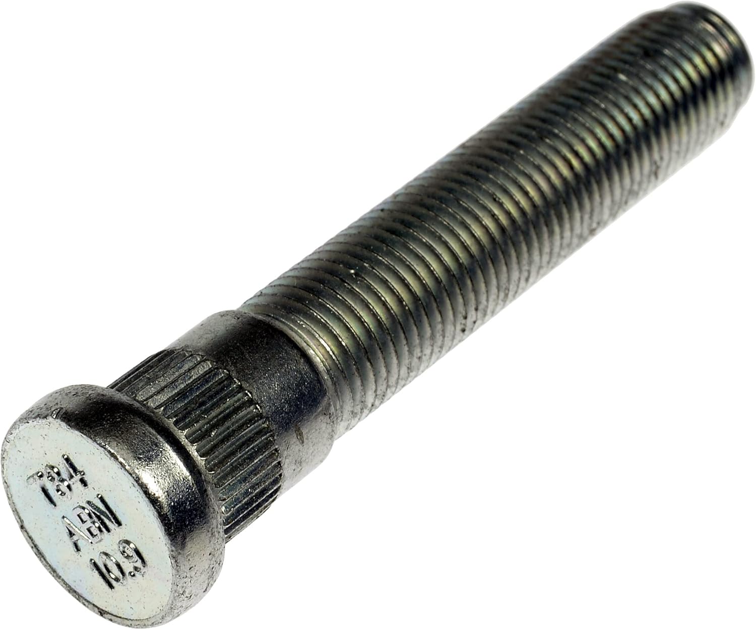 Dorman 610-784 Rear M14-1.50 Serrated Wheel Stud - 15.8mm Knurl, 79.5mm Length Compatible with Select Ram Models, 10 Pack (Made in USA)