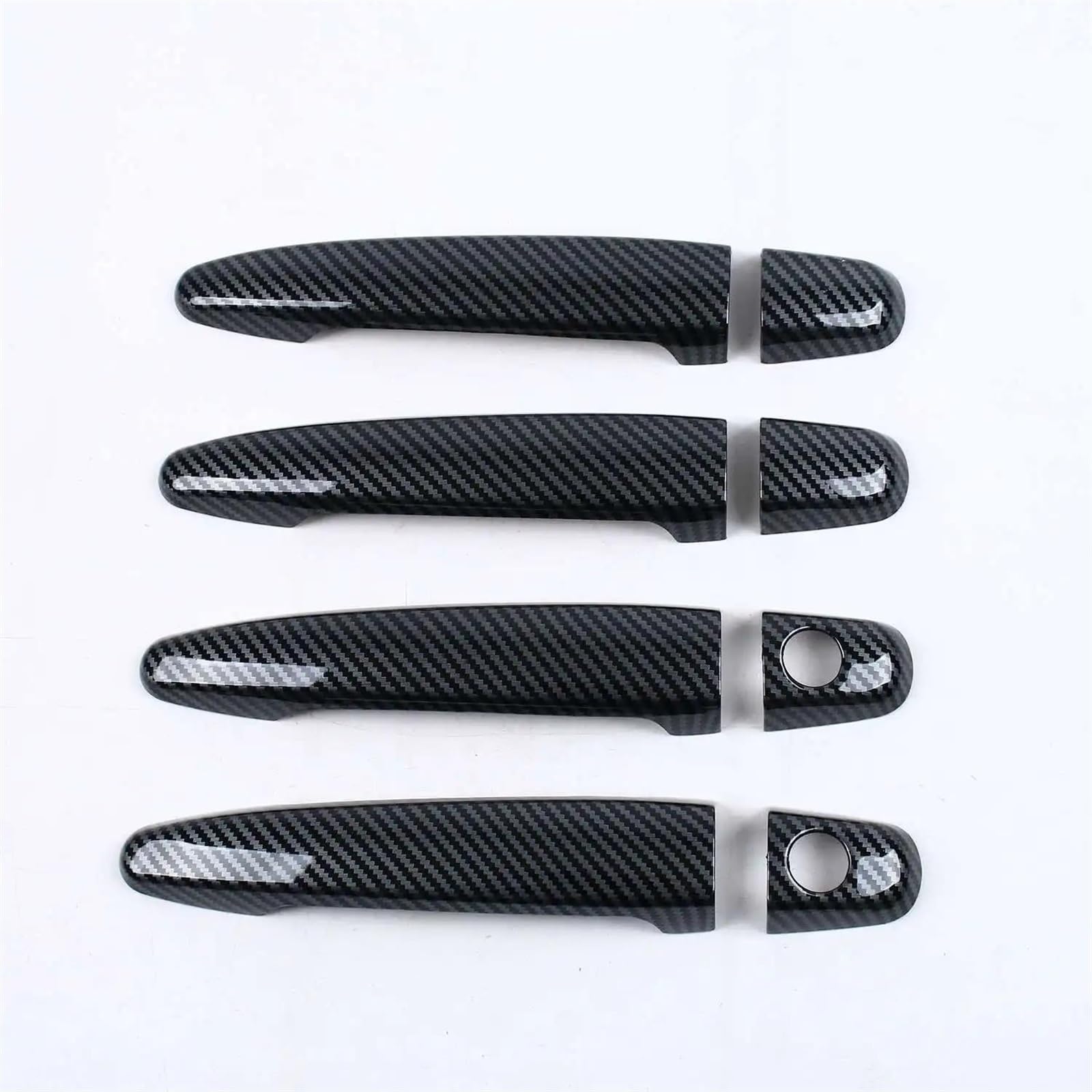 Noheeu Carbon B Car Accessories Exterior Door Handle Bowl Trim Cover Frame For Toyota For Camry Xv40 2006-2011 2010(Carbon B)