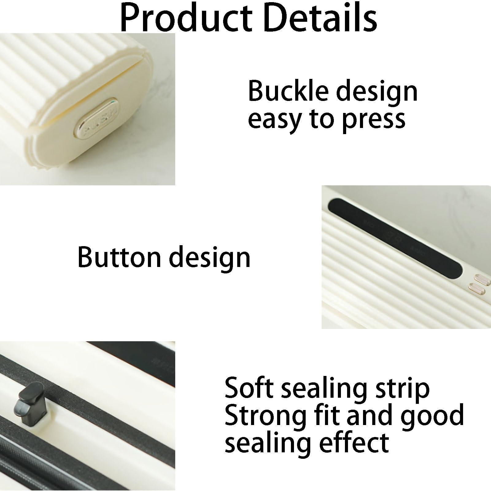 Selladora al vacío portátil y compacta, ideal for la cocina del hogar(Wei)