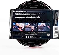 Vista 3 de EZ Lip – Protector de rayado original universal de 8.0 pies para parachoques delantero con placa deslizante de armadura