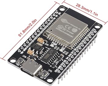 2x ESP32-WROOM-32 USB-C Development Board CH340C ESP32-DevKitC V1