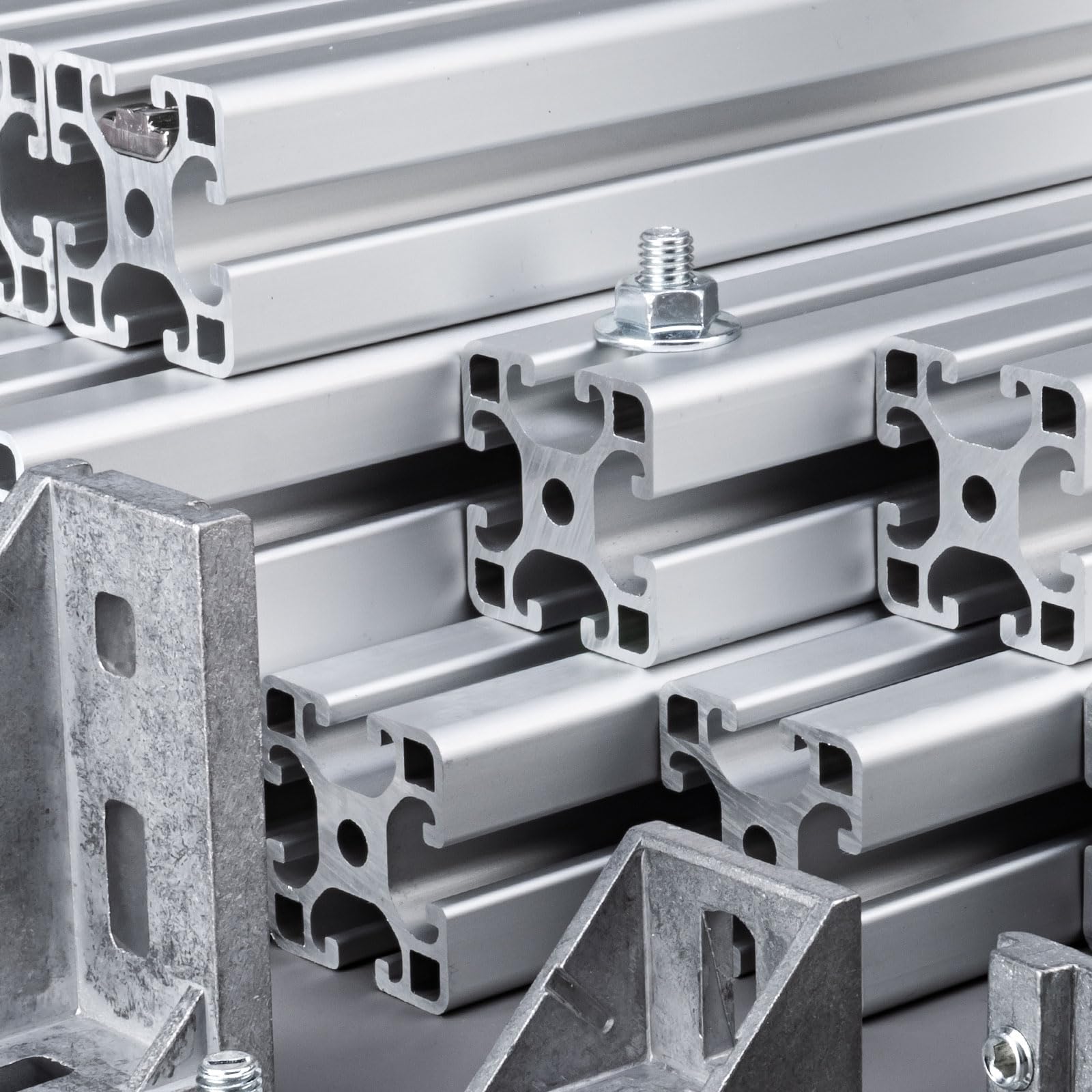 PATIKIL Tornillo de Cabeza Martillo T M8x30, 20 Piezas T Slot Drop In Bolt Hammer Head Bolts para Perfil de Aluminio Estándar Europeo Serie 2020