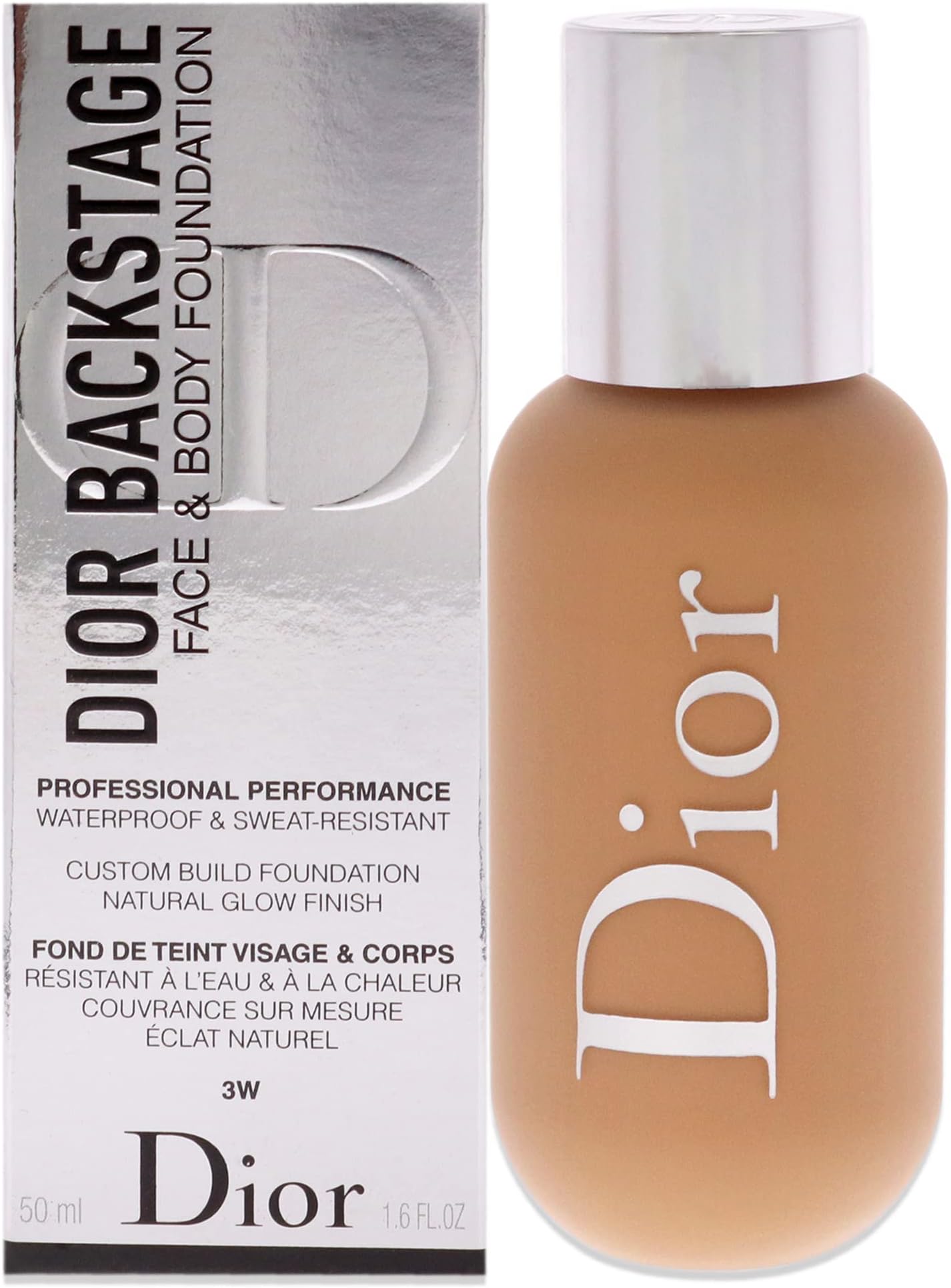 Christian Dior Dior Backstage Face & Body Foundation - # 3W (3 Warm) 50ml/1.6oz