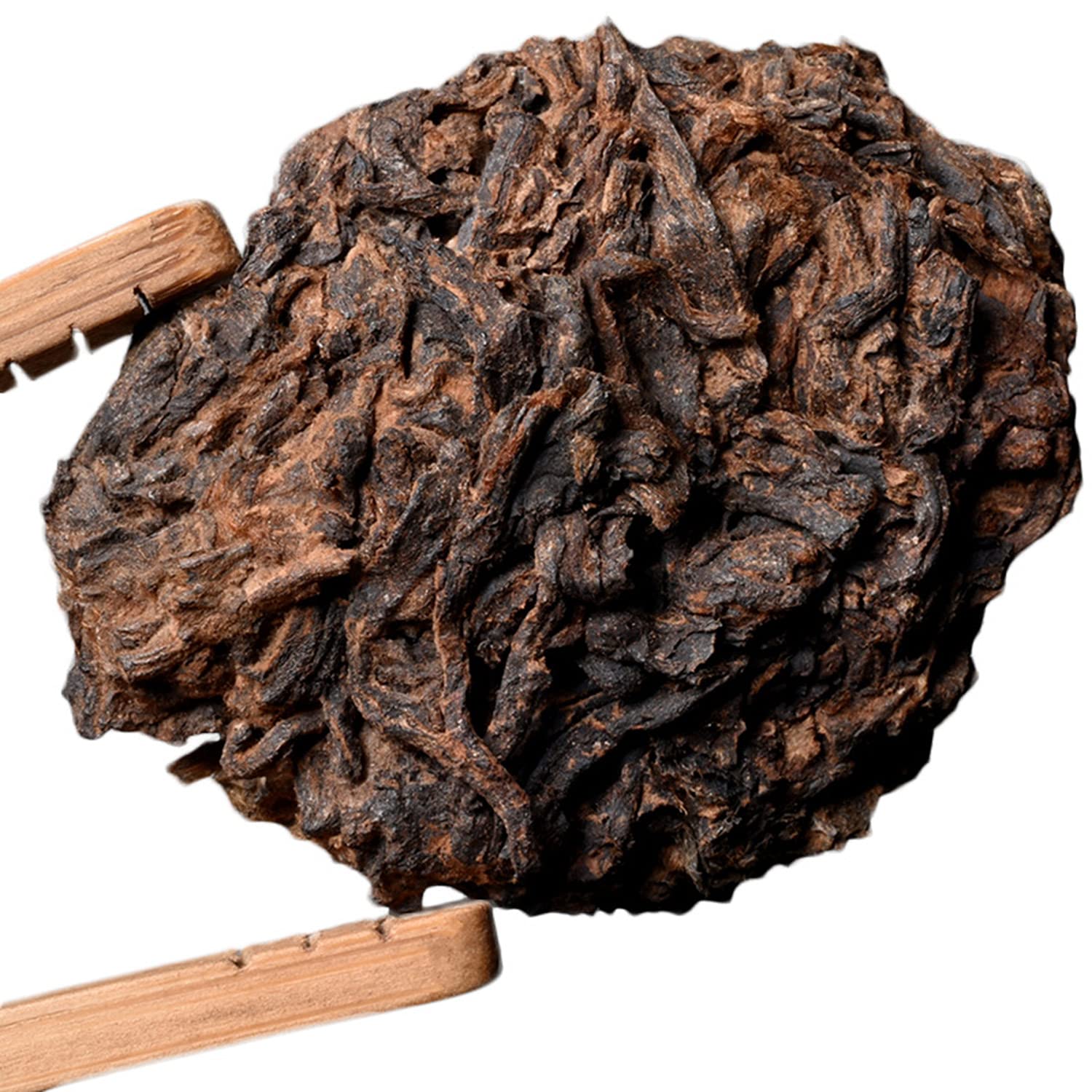 oriarmcha Lao Cha Tou Té Pu 'er maduro - Ripened Aged Puerh Old Tea Nuggets - Té chino Shu Pu'er - Bolsa sellable ziplock de 225 gramos