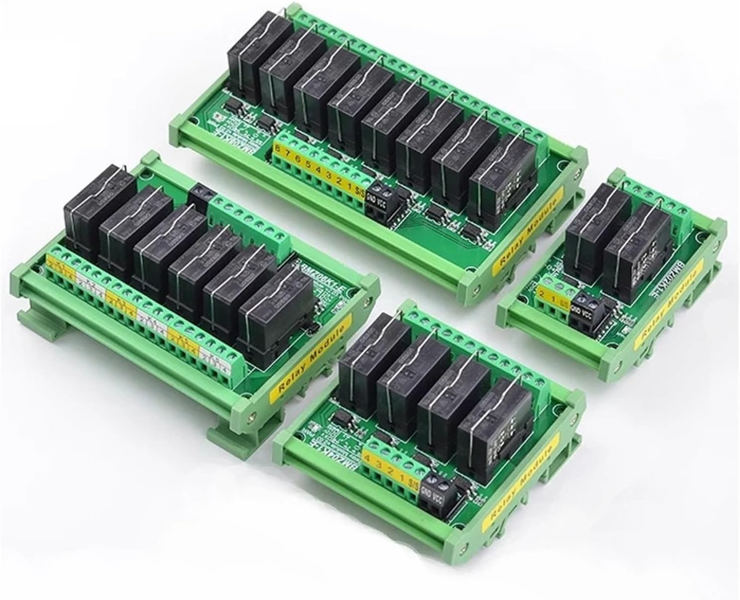 Amazon.com: SPDT DIN Rail Mount 2CH-24CH Optocoupler Isolation Relay ...