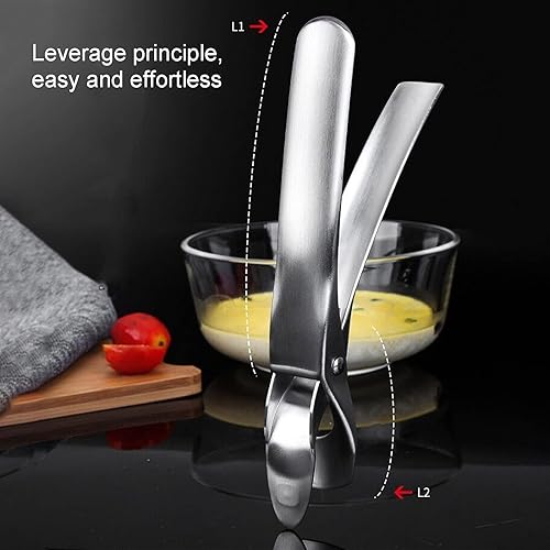 Miniatura 3 de Clip antiquemaduras, agarrador de sartén de acero inoxidable, soporte de abrazadera de plato para mover placa caliente, olla instantánea, microondas