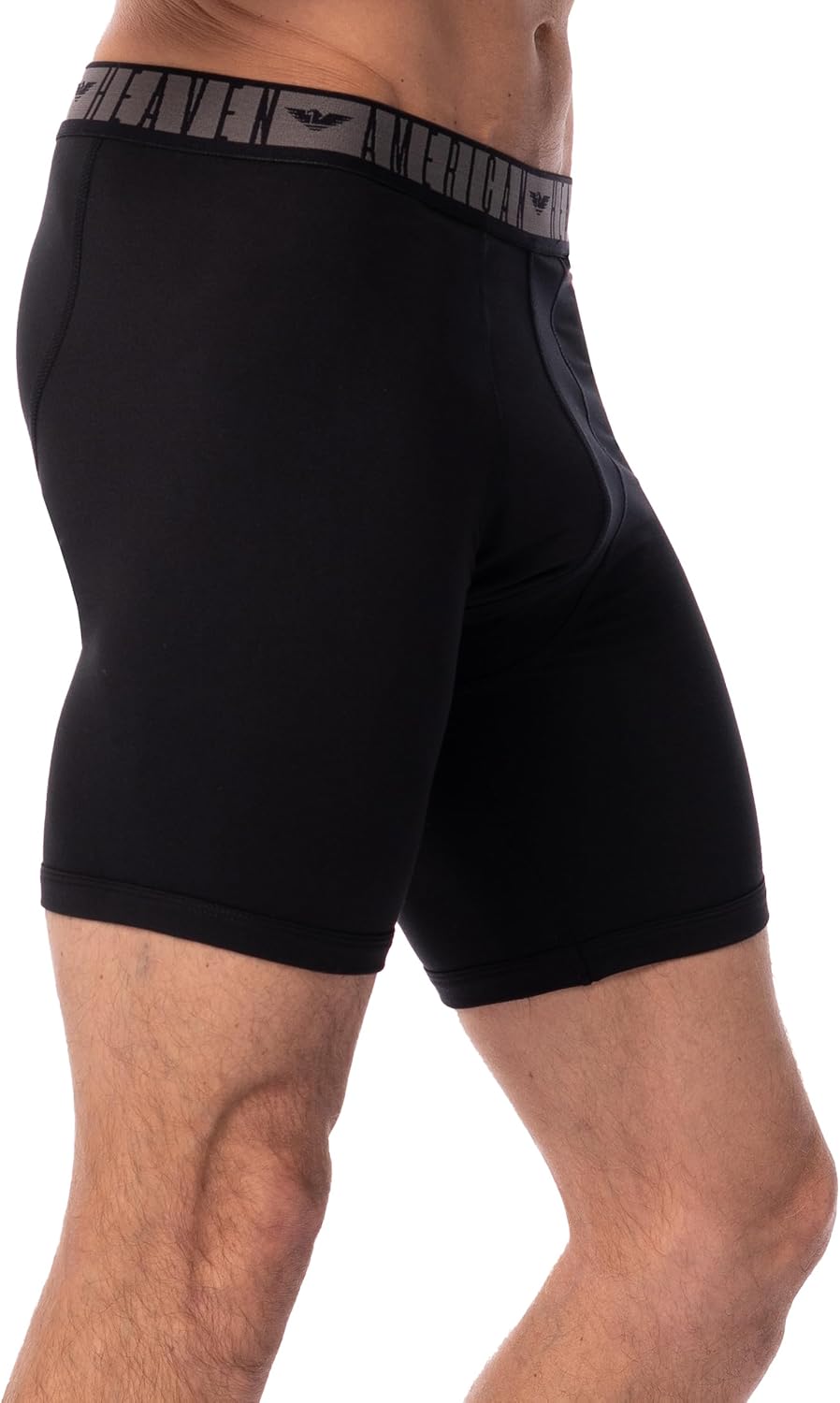 AMERICAN HEAVEN Men's Boxer Briefs | Ultra Soft Micro Fiber Stretch Fitted Boxer Brief -Pack of 6 - Image 3