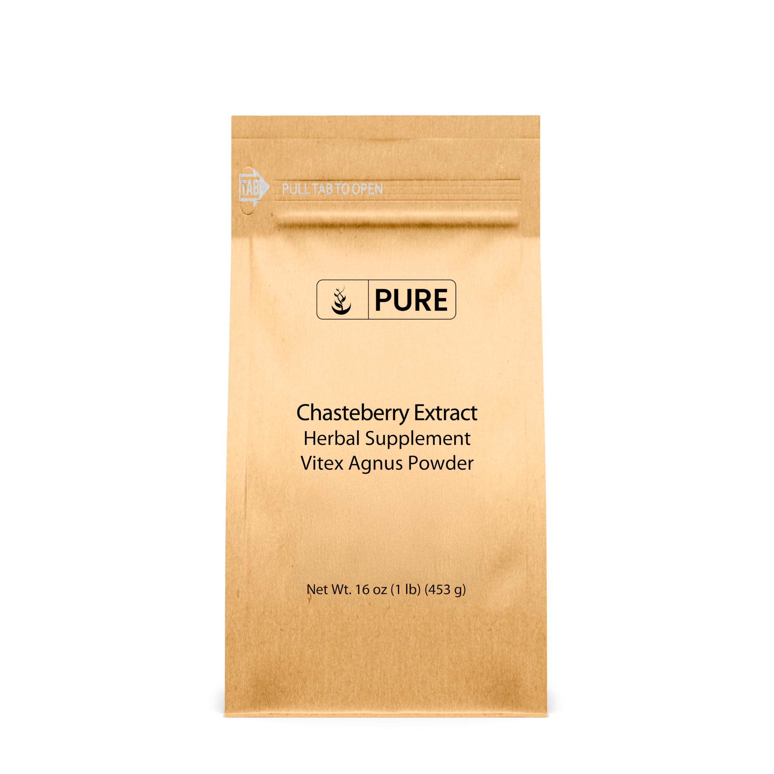 PURE ORIGINAL INGREDIENTS, Chasteberry Extract, 1 Lb