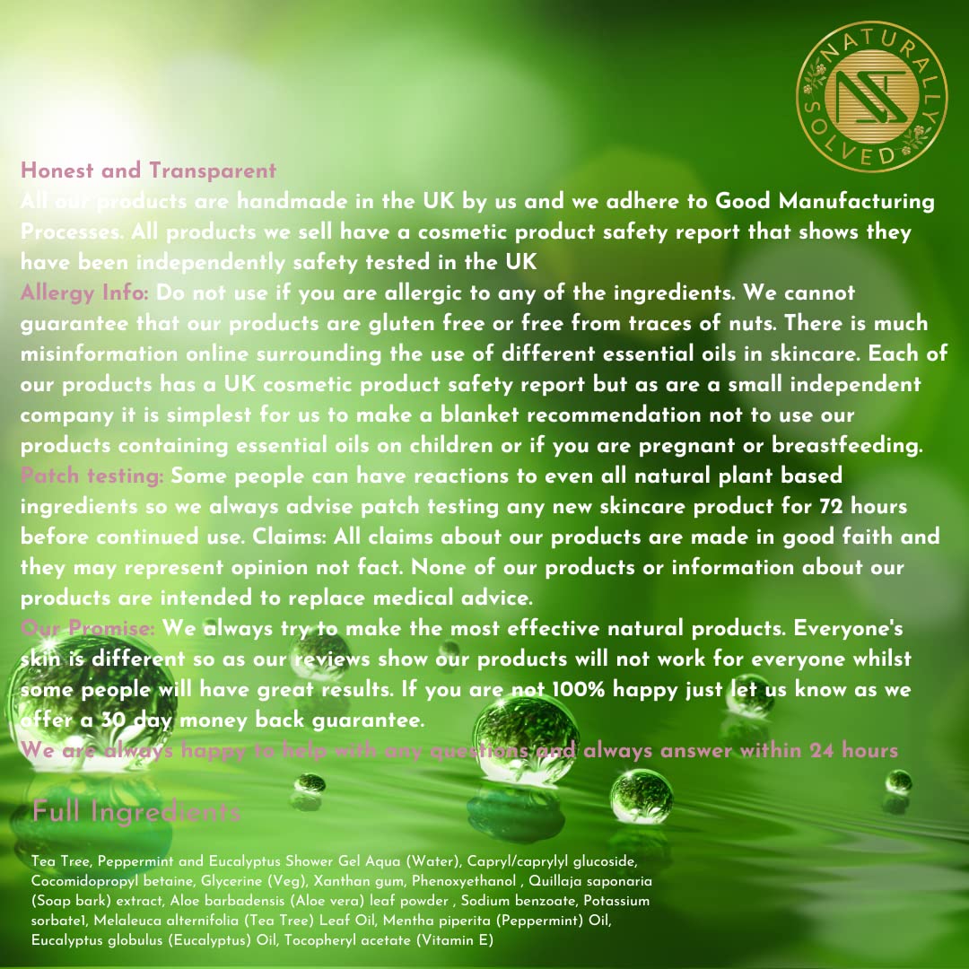 Buy Original Ultimate Anti Fungal Anti Bacterial Tea Tree shower Gel