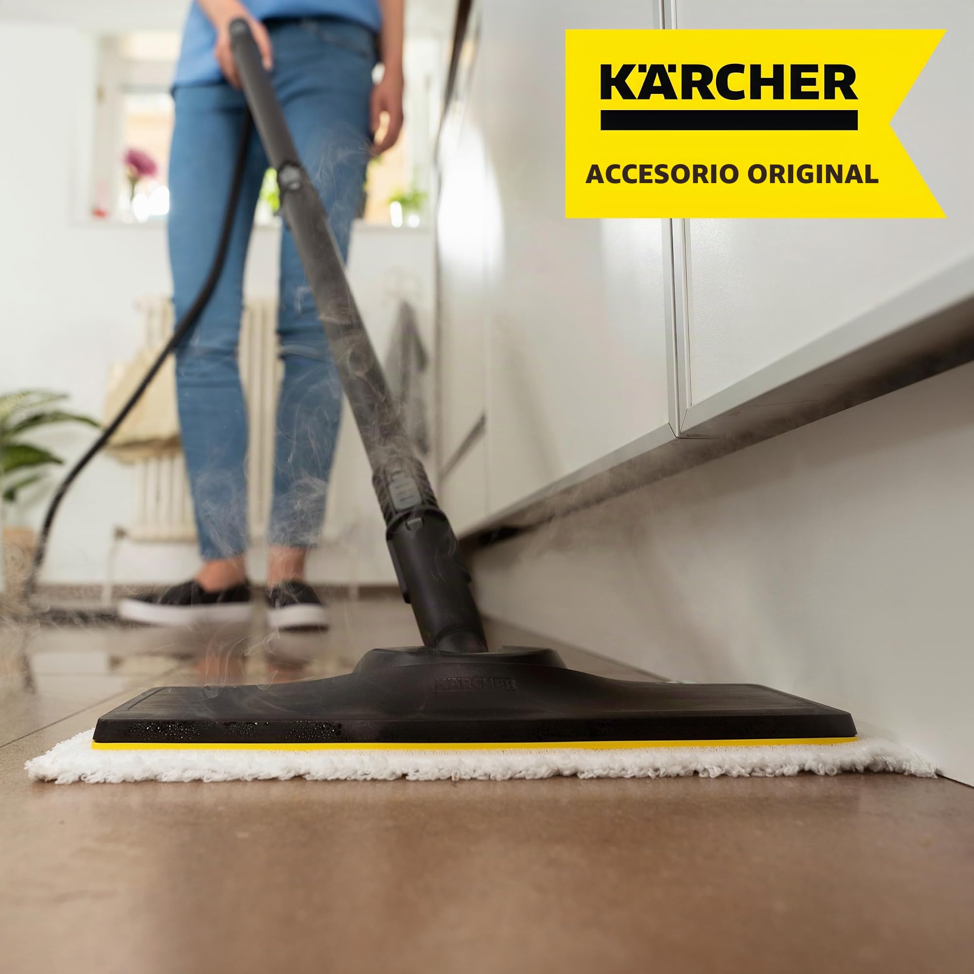 Kärcher Paños de microfibra EasyFix 2 unidades para limpiadora de vapor SC